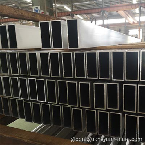 Square Aluminium Tube Aluminium extrusion square tube profile Manufactory